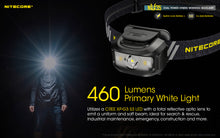 Load image into Gallery viewer, NITECORE NU35 - 460 Lumen - USB And 3 X AAA Battery Headlamp