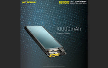 Load image into Gallery viewer, Nitecore NB10000 Gen 2 Quick-Charge USB/USB-C Dual Port 10000mAh Power Bank