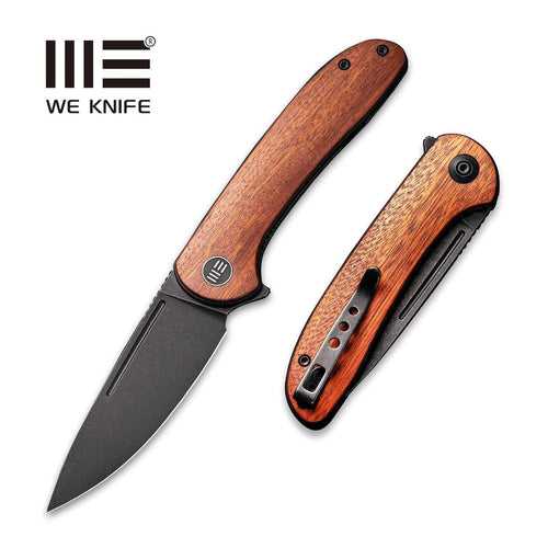 WE KNIFE Saakshi - Flipper Knife Wood Handle (3.30
