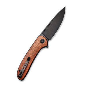 WE KNIFE Saakshi - Flipper Knife Wood Handle (3.30" CPM 20CV Blade)