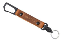 Load image into Gallery viewer, Trayvax LINK LANYARD-Tobacco Brown Leather