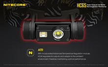 Load image into Gallery viewer, NITECORE HC65 V2 - 1750 Lumen USB C Rechargeable