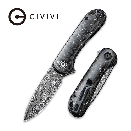 CIVIVI Elementum - Flipper Knife Carbon Fiber Handle (2.96